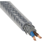 C�ble de contr�le sy 2 x 1 mm�, blind�, en chlorure de polyvinyle pvc ( prix pour bobine de 50 m�tres ...