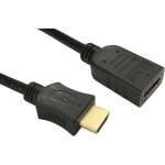 C�ble hdmi rs pro 1m, hdmi vers hdmi, hdmi m�le hdmi femelle ( prix pour 1 )