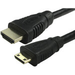 C�ble hdmi rs pro 3m, hdmi � mini hdmi, mini hdmi m�le hdmi m�le ( prix pour 1 )