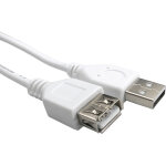 C�ble usb rs pro usb a vers usb a, blanc, 3m ( prix pour 1 )