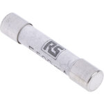 Cartouche fusible rs pro 500ma, 6. 3 x 32mm, type f, 500v c. a.