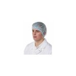 Rs pro - charlotte cheveux jetable blanche en polypropyl�ne, taille unique, pour pour industrie alimentaire ...