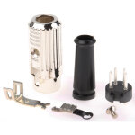 Rs pro - connecteur din 4 contacts, m�le, montage sur c�ble ( prix pour 1 )