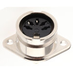 Rs pro - connecteur din 5 contacts, femelle, montage sur ch�ssis ( prix pour 1 )