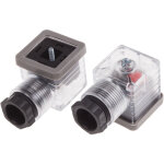 Rs pro - connecteur pour lectrovanne, femelle, 2p + e, montage sur cble 10a, 12 v c. c. , pg11 ( prix ...