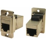 Rs pro - connecteur rj45 cat 5e prise femelle montage panneau, ports ( prix pour 1 )