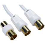 Cordon coaxial rf rs pro m�le, 3m ( prix pour 1 )