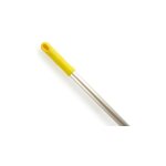 Rs pro - manche  balais  franges en aluminium jaune 1. 4m ( prix pour 1 )