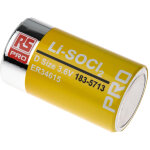 Rs pro - pile d 3. 6v lithium thionyle chloride 19ah ( prix pour 1 )