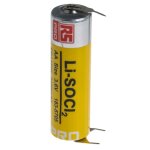 Rs pro - pile aa 3. 6v lithium thionyle chloride, 2. 4ah ( prix pour 1 )
