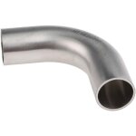 Rs pro - raccord de soudage en acier inoxydable coude 90�, diam�tre 25. 4mm ( prix pour 1 )