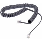 Rs pro - rallonge t�l�phonique, rj9 (4 / 4) / rj9 (4 / 4), gris, 2. 5m