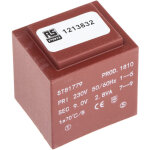 Transformateur pour circuit imprim, vin v c. a. , vout 1 x 9v c. a. , 1 sortie, 2. 8va ( prix pour 1 ...