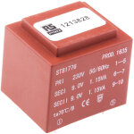 Rs pro - transformateur pour circuit imprimé, vin v c. a. , vout 2 x 9v c. a. , 2 sorties, 2. 3va ( prix ... Rs pro - transformateur pour circuit imprimé, vin v c. a. , vout 2 x 9v c. a. , 2 sorties, 2. 3va ( prix ...