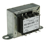 Transformateur � montage sur ch�ssis, vin 115v ac, 230v ac, vout 24v c. a. , 2 sorties, 12va ( prix pour ...