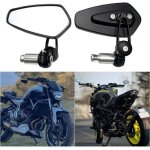 Rtroviseurs de guidon de moto rtroviseurs de moto pour xj6 mt01 mt03 mt07 mt09 (noir) Rtroviseurs de guidon de moto rtroviseurs de moto pour xj6 mt01 mt03 mt07 mt09 (noir)
