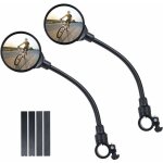 Rtroviseur vlo, 2 rtroviseurs de vlo grand angle rotatifs 360, rtroviseurs de scurit convexes en acrylique ...