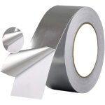 Ruban adhsif en aluminium, isolant thermique, impermable, pour sceller ou isoler, 50 mm x 50 m x 0, ...