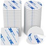 Ruban adh�sif double face extra r�sistant, lot de 40 pastilles 3m, id�al pour la maison, le bureau, la ...