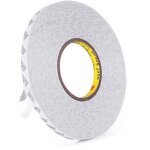 Ruban adhsif double face ulisem transparent 3m 9080, adhsif double face rsistant, longueur 50 m, largeur ...