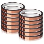Ruban adhésif thermique pour transfert par sublimation, résistant, sans résidus, 12 rouleaux de 10 mm ... Ruban adhésif thermique pour transfert par sublimation, résistant, sans résidus, 12 rouleaux de 10 mm ...