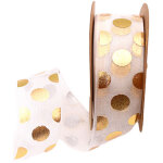 Ruban dor� en organza pour la saint - valentin, fleur tanabata, emballage, lettre, neige, gaze, sangle ...