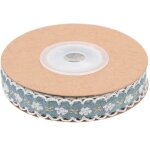 Ruban d'emballage 3 pices ruban de dcoration de nol ruban imprim flocon de neige fournitures de fte ...