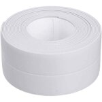 Ruban tanche pvc ruban adhsif blanc 3. 2m3. 8cm bande etancheite autocollante pour cuisine bonde de ...