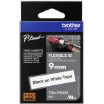 Ruban d'�tiquetage flexible brother tze - fx, tz - fx tze - fx221 couleur de ruban: blanc couleur de ...