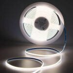 Ruban led cob monochrome - 24v dc - 8w / m - 3mm - 400 led / m -