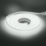 Ruban led, lumire au led ip65 tanche 220v bandeau flexible ruban led light strip pour escalier, chambre, ...