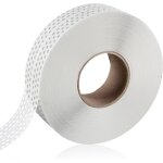 Ruban de masquage autocollant - 40 m x 5 cm - protection des bords - rail d'angle pour cloisons s�ches, ...