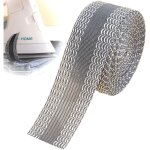 Ruban thermocollant pour v�tements, 10 m�tres, autocollant pour ourlets, adh�sif universel, sans d�coupe, ...