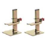 Rubi - kit supports r�gle 30cm en acier bichromat� r�glable en hauteur