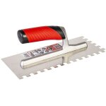 Rubi - peigne inox � manche ouvert flex 28 cm 10 x 10 mm