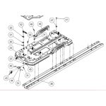 Roue tx - max diam 42 numéro 43 sur vue eclatée coupe carreaux tx - max (piece détachée) - rubi Roue tx - max diam 42 numéro 43 sur vue eclatée coupe carreaux tx - max (piece détachée) - rubi