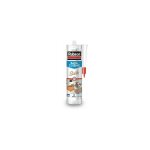 Mastic bain & cuisine couleur sable, joint silicone multi - mat�riaux renforc� en antifongiques, mastic ...