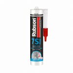 Rubson - mastic silicone neutre 7s + - 310 ml - transparent