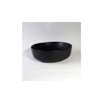 Rue du bain - vasque pour salle de bain bol - c�ramique noir mat - 42 cm - oslo