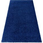 Rugsx - tapis soffi shaggy 5cm bleu fonc� blue 120x170 cm