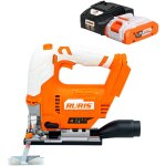 Ruris scie sauteuse sans fil rmx3260 - course 26mm, angle ajustable, 3800 tr / min, 5 vitesses + automatique, ...