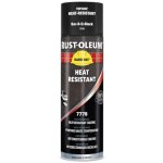 Rust - oleum - peinture finitions hard hat haute temprature noir satin 750 500ml 7778