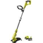 Ryobi - coupe bordures - dresse bordures 18v one + - 1 batterie 5. 0 ah - 1 chargeur rapide rlt183250f ...