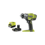 Pack ryobi boulonneuse � chocs r18iw3 - 0 - 18v one + - 1 batterie 2. 0ah - 1 chargeur rapide