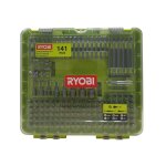 Ryobi - rakd141 kit 141 embouts hexagonaux 1 / 4' douilles perceuse visseuse