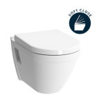 Vitra s50 cuvette avec bride + abattant avec frein de chute duroplast