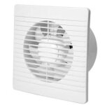 Sabir capteur d'humidit� 180 mm et minuterie ventilateur extracteur d'air avec clapet anti - retour + ...