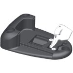 Sabot � bascule lat�rale en composite avec cale de rehausse coloris noir - bourgeois freres