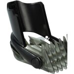 Sabot de coiffure compatible avec philips qc5090 tondeuse, rasoir - sabot de remplacement gris / noir ...