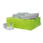 Sabot de poutre type a � ailes ext�rieures 60 x 80 mm ? acier galvanis� sendzimir ? marque alberts